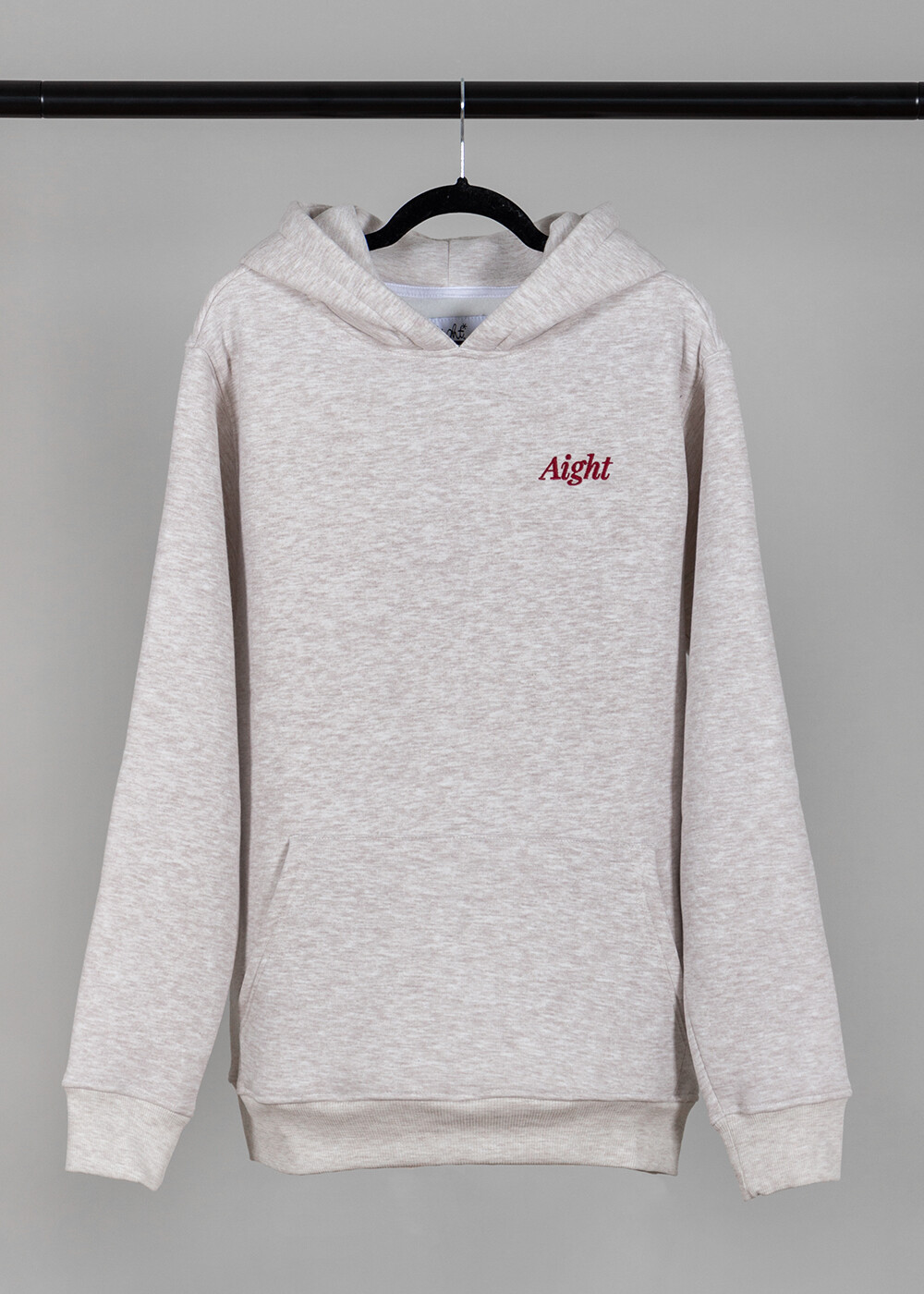 Aight* Hoodie - Focus creme melange S