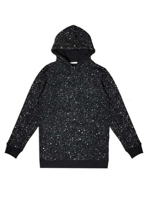 Black galaxy hoodie on sale