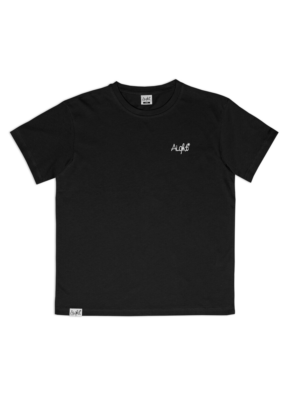 Aight* T-Shirt - "OG Emb" black grey