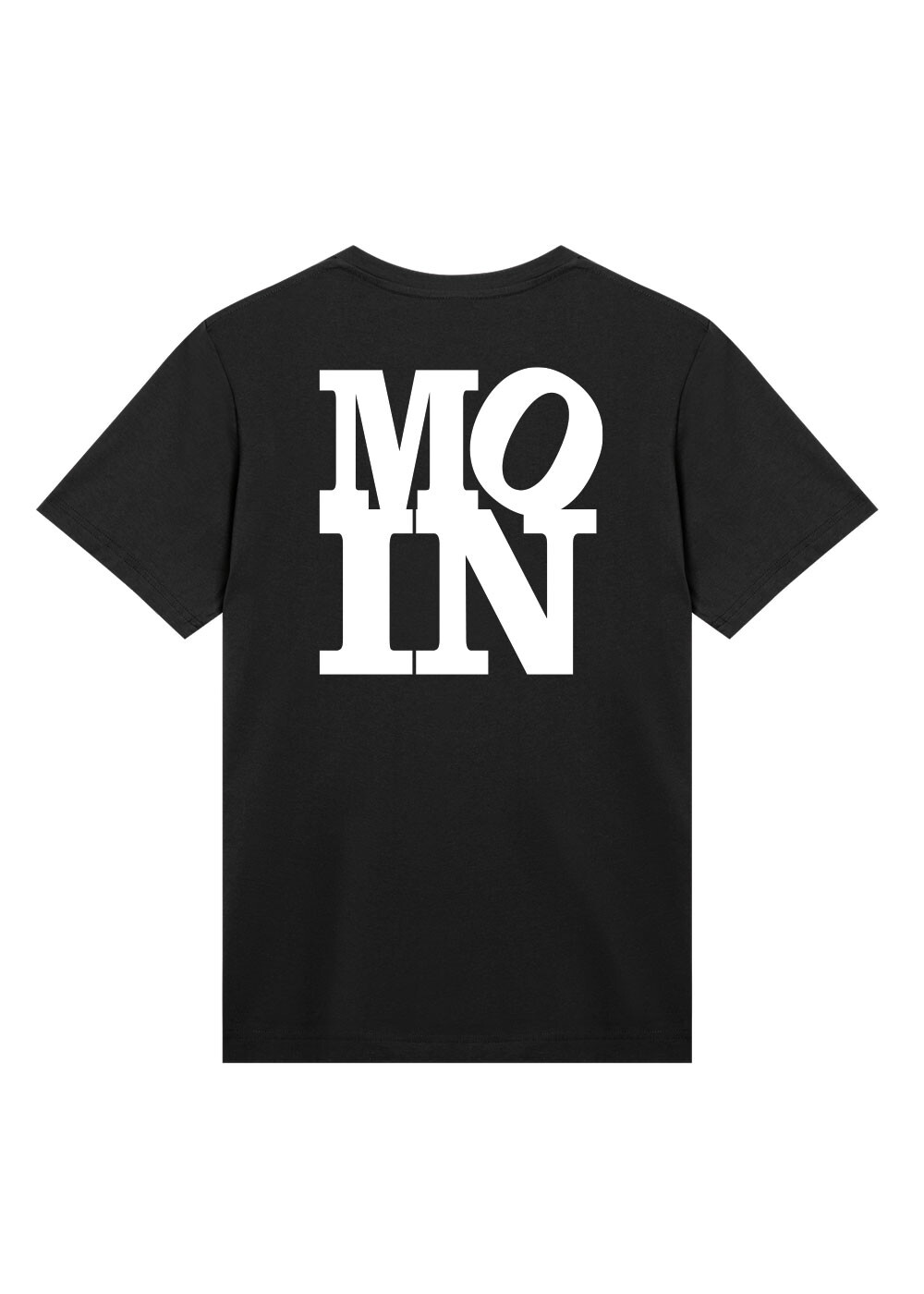 Aight* T-Shirt - "Moin Moin" black white