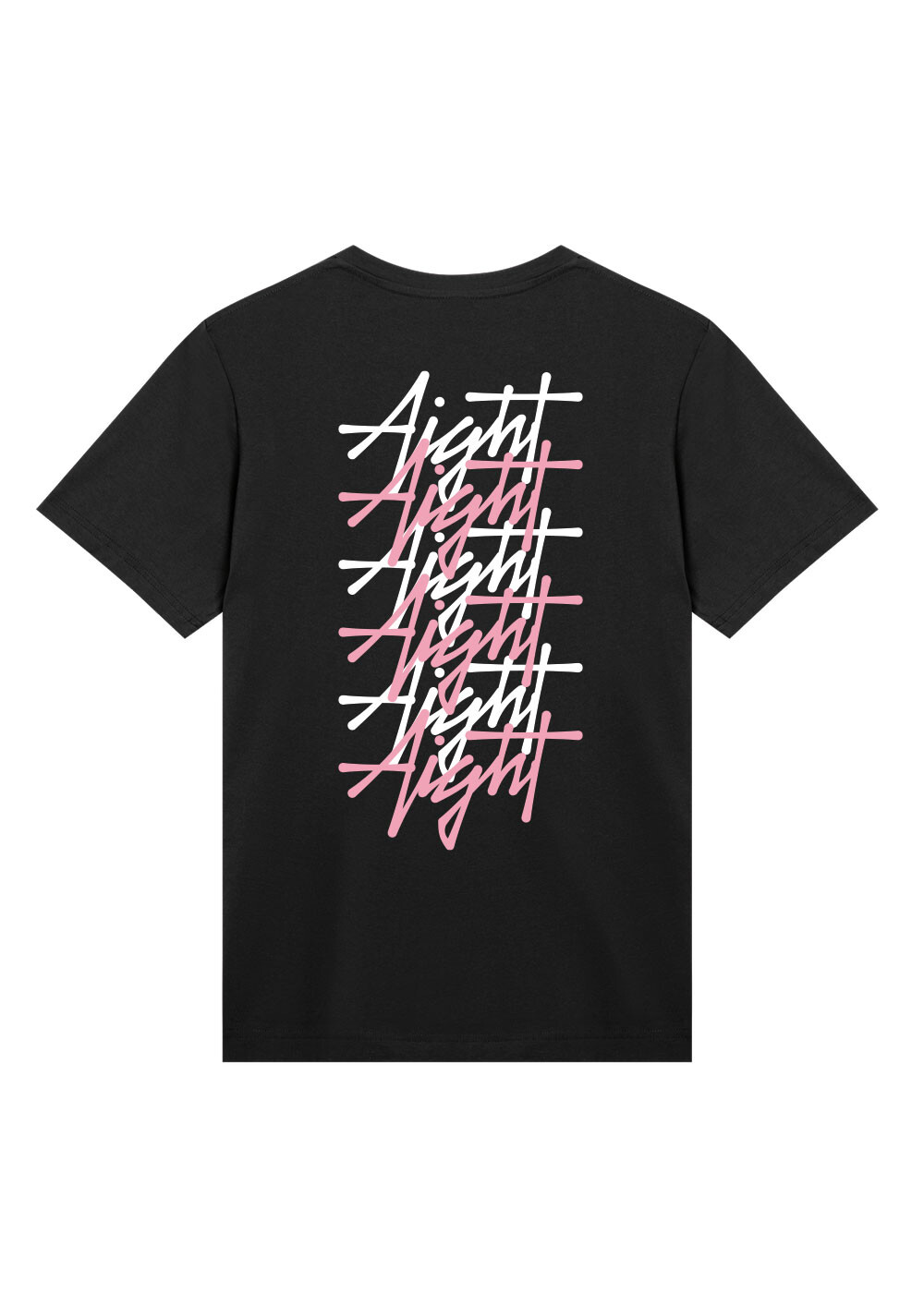 Aight* T-Shirt - "Again" black