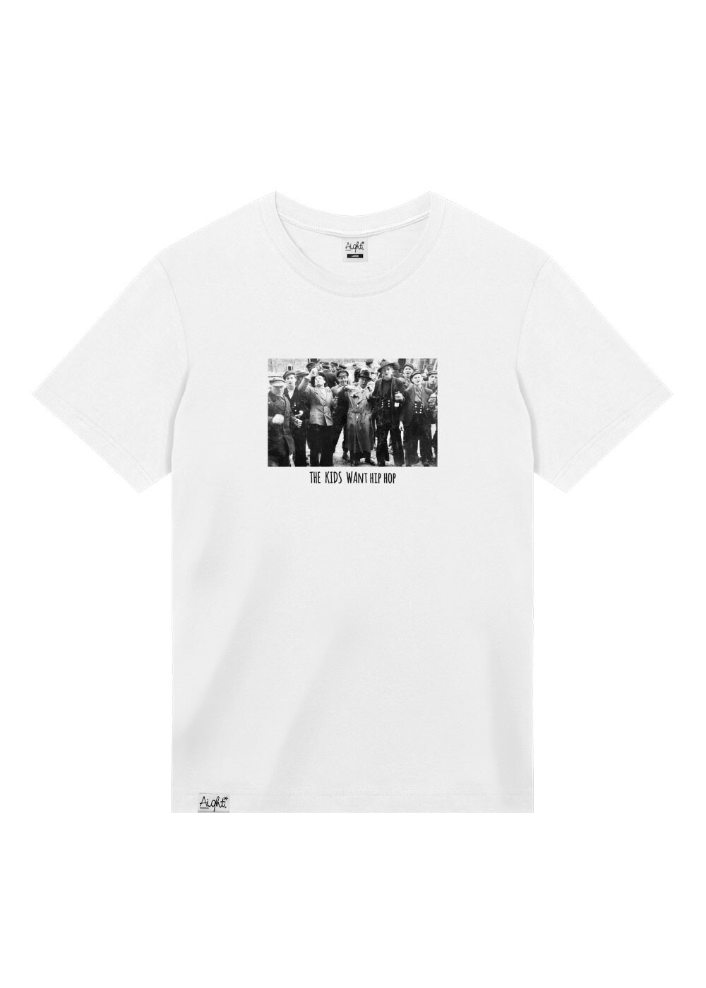 Aight* T-Shirt - "The Kids Want" white