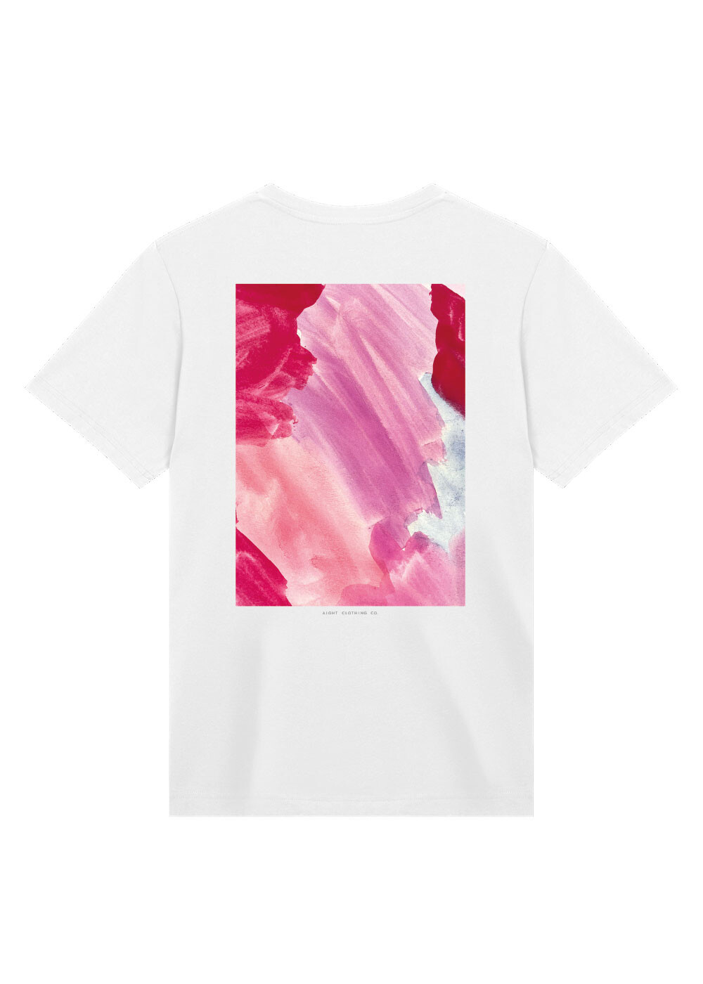 Aight* T-Shirt - "Colorful" white