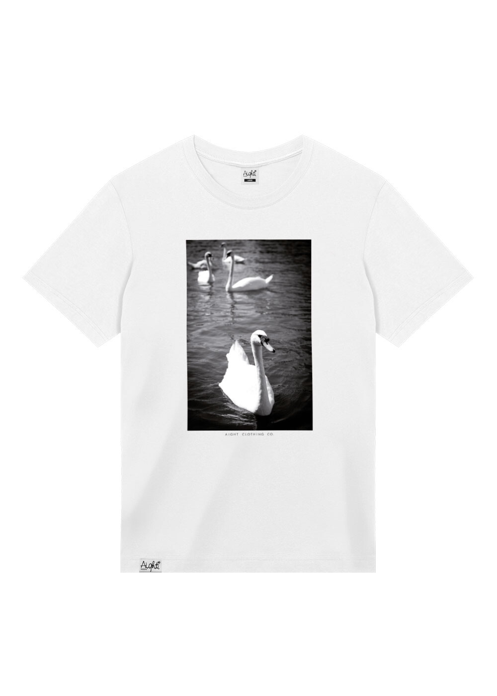 Aight* T-Shirt - "Binnenalster" white