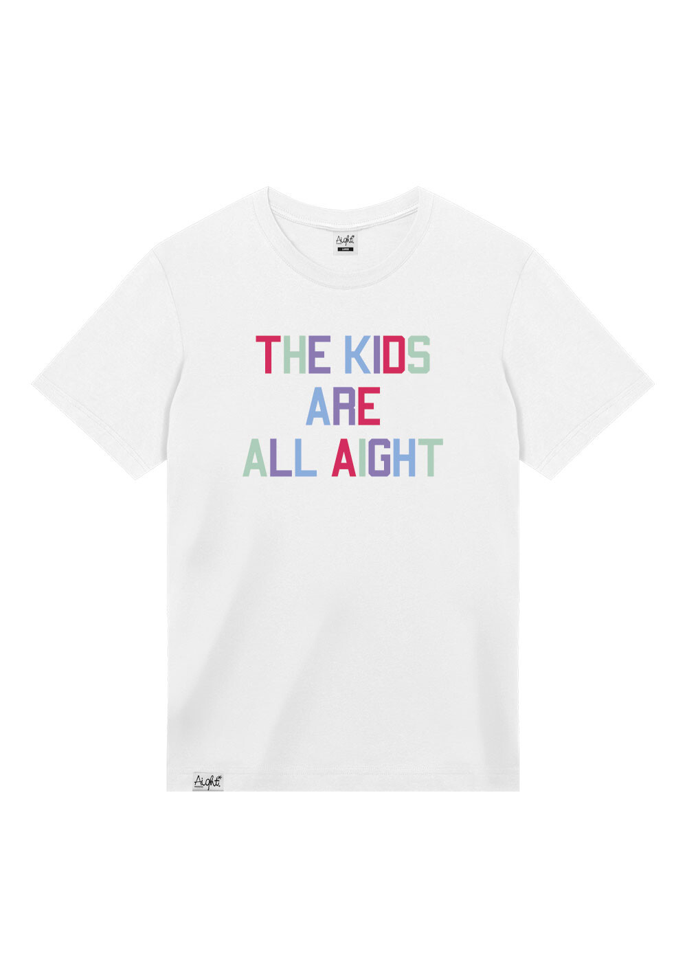 Aight* T-Shirt - "Kids" white