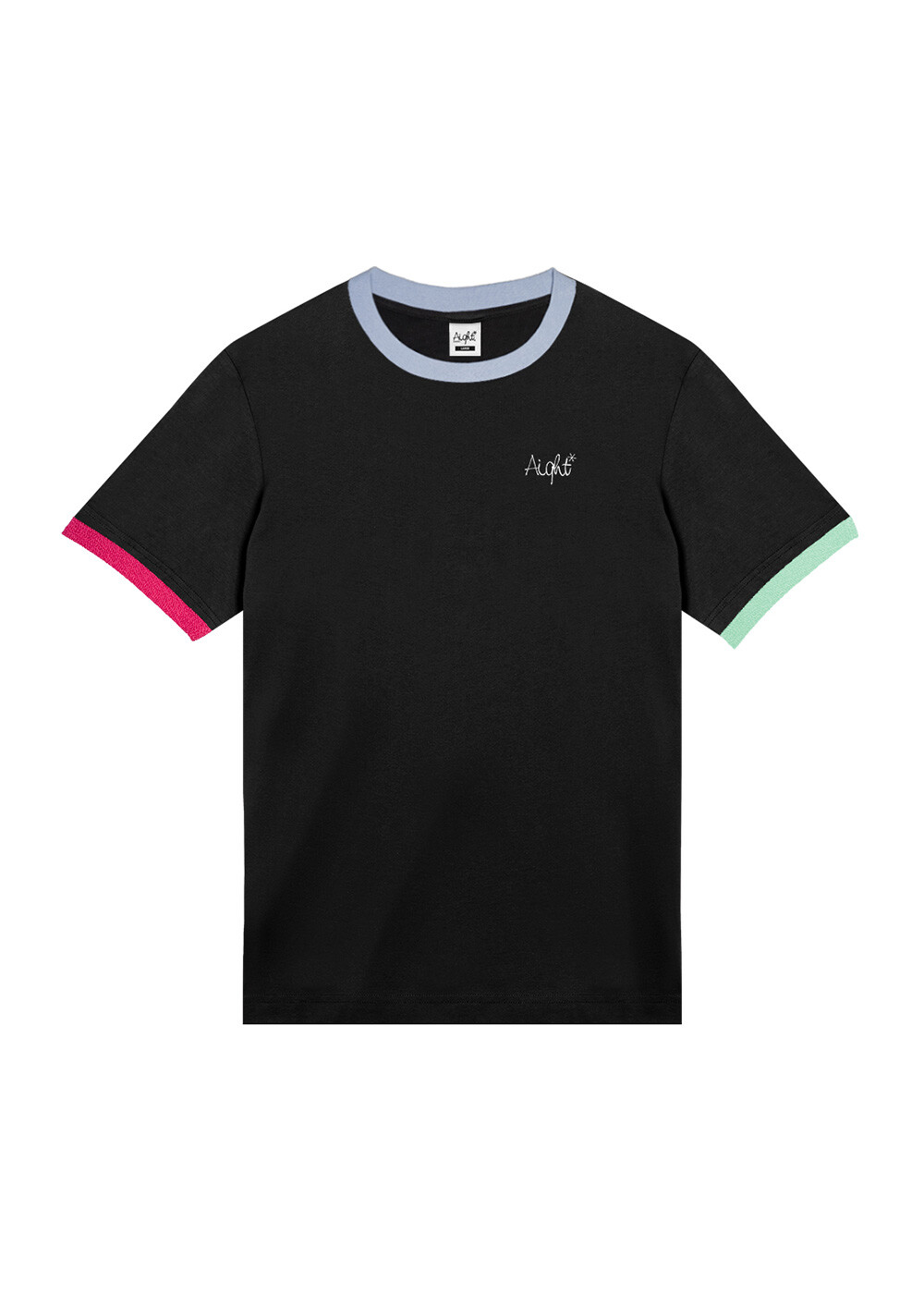 Aight* T-Shirt - "OG Emb" multi black