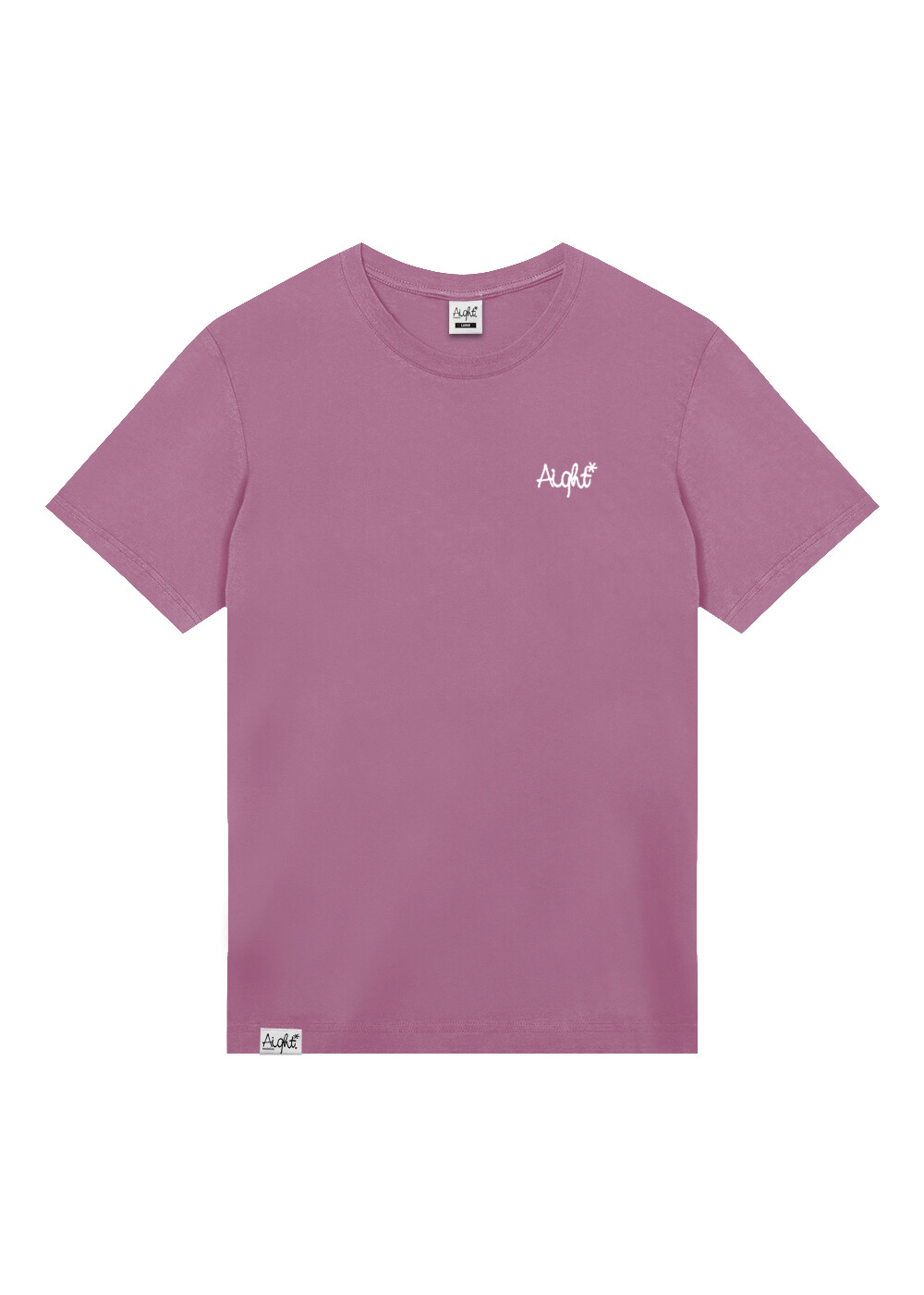 Aight* T-Shirt - "OG Emb" cpink