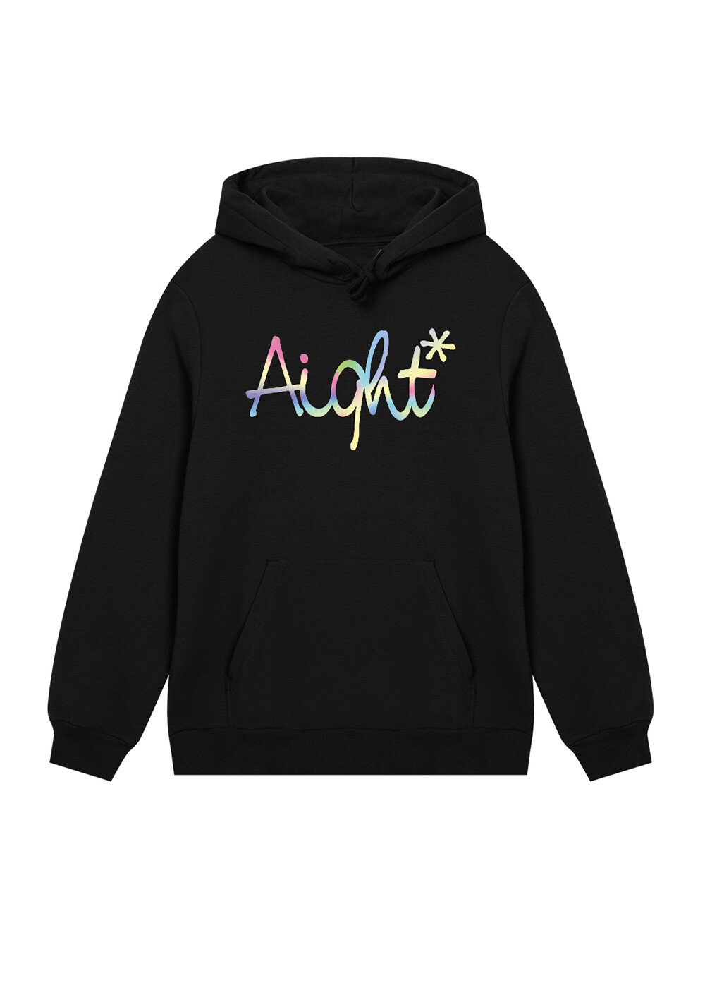 Aight* Hoodie - "OG Holo" black