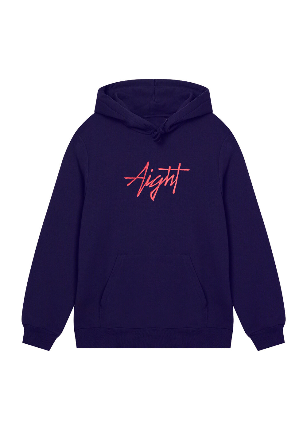 Aight* Hoodie - "Tag" black berry