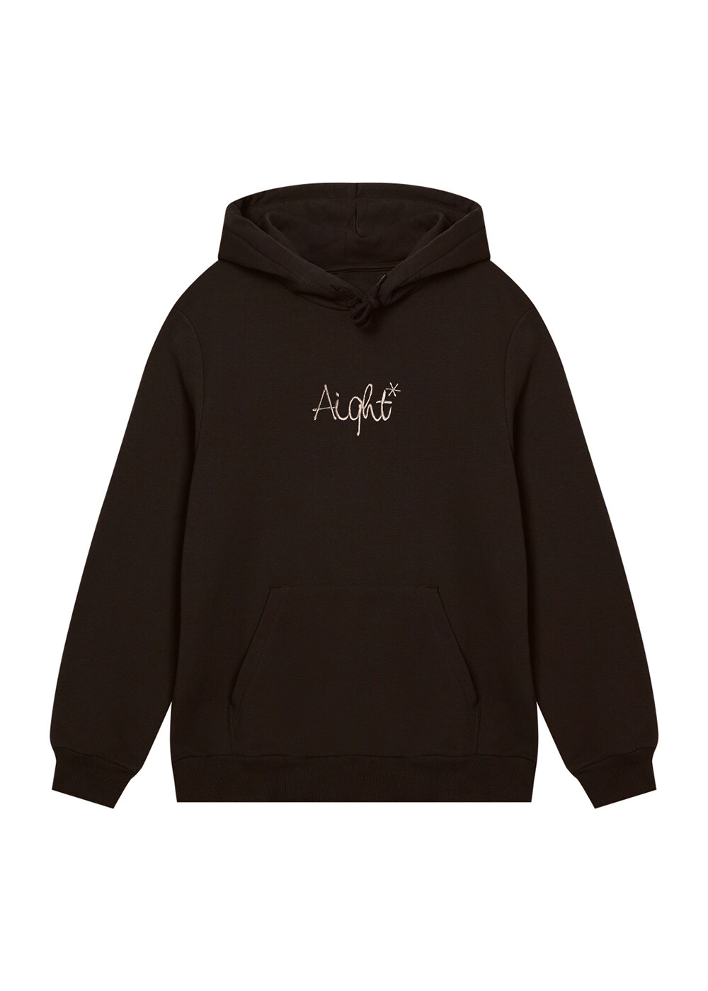 Aight* Hoodie - "OG Center" coffee bean