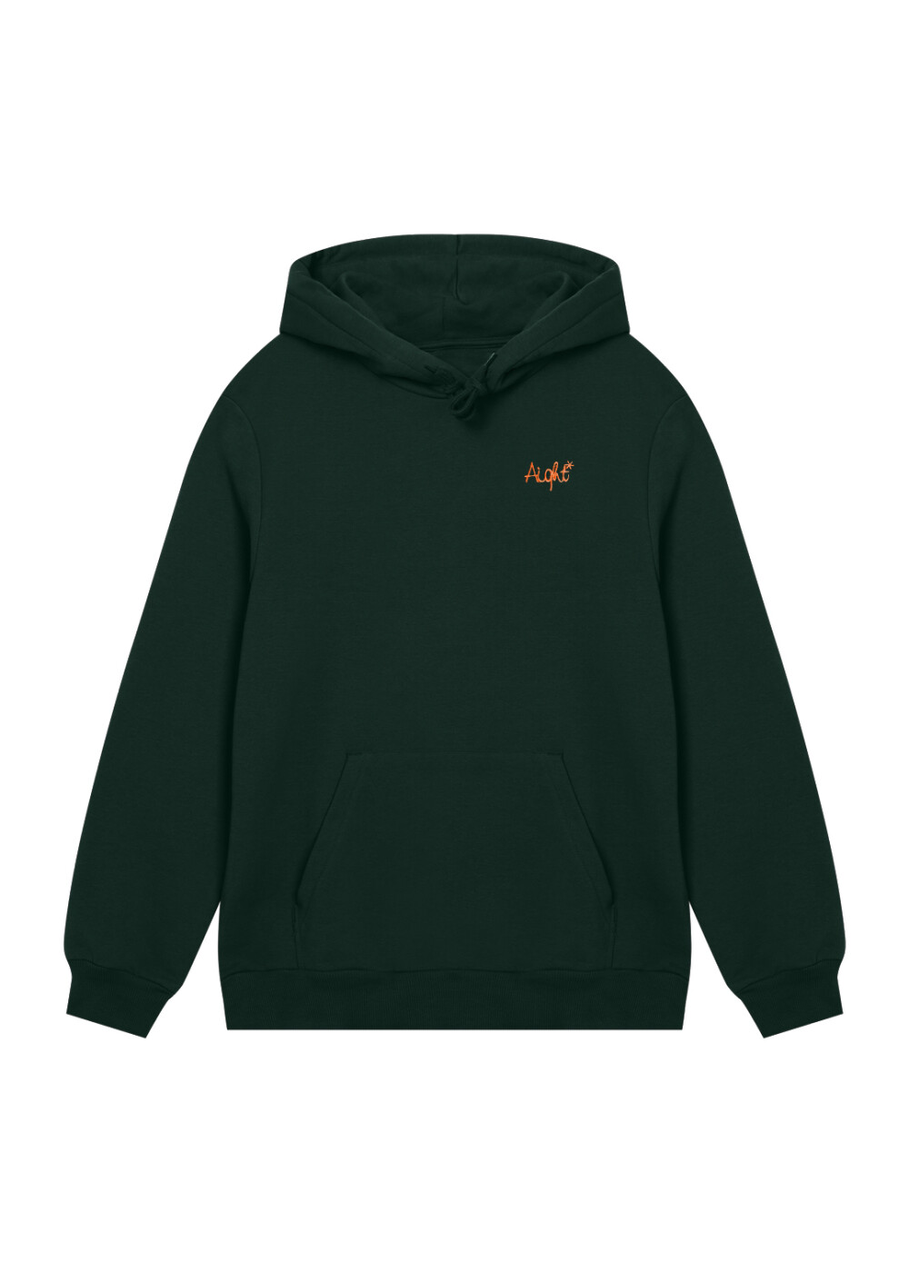 Aight* Hoodie - "OG Emb" dark olive