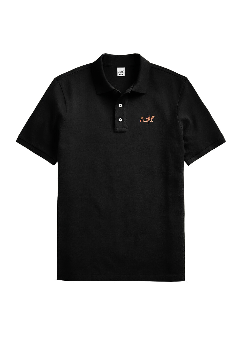 Aight* Polo Shirt - "OG Emb" blk