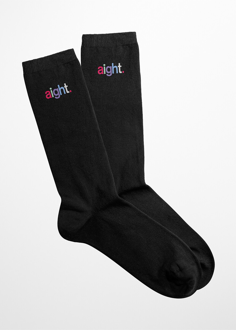 Aight* Socken "Lofti" black bunt