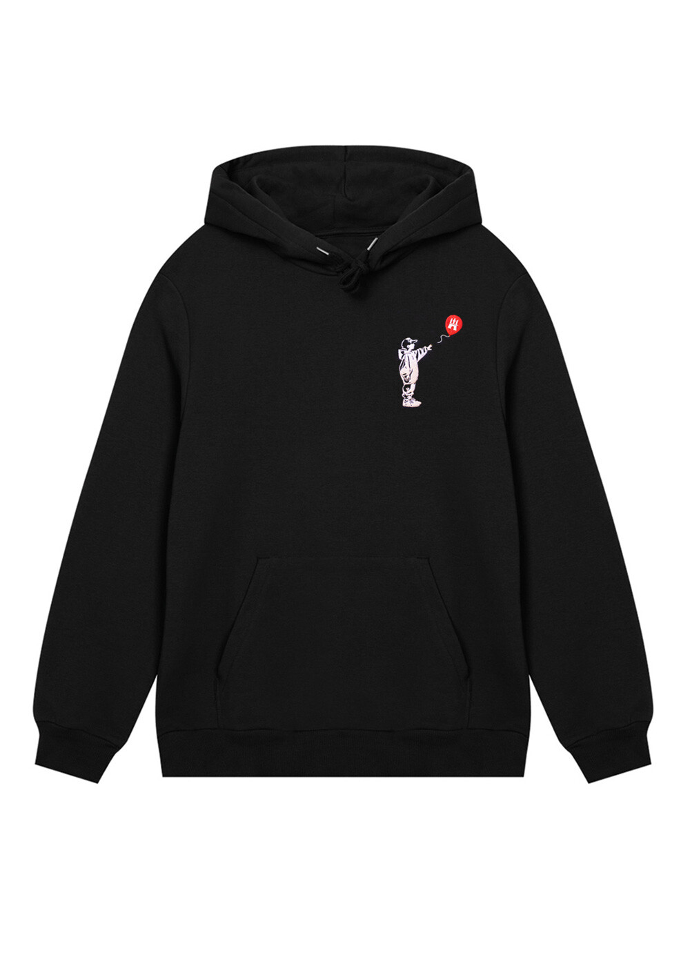 Aight* Hoodie - "Balloon Kid" black