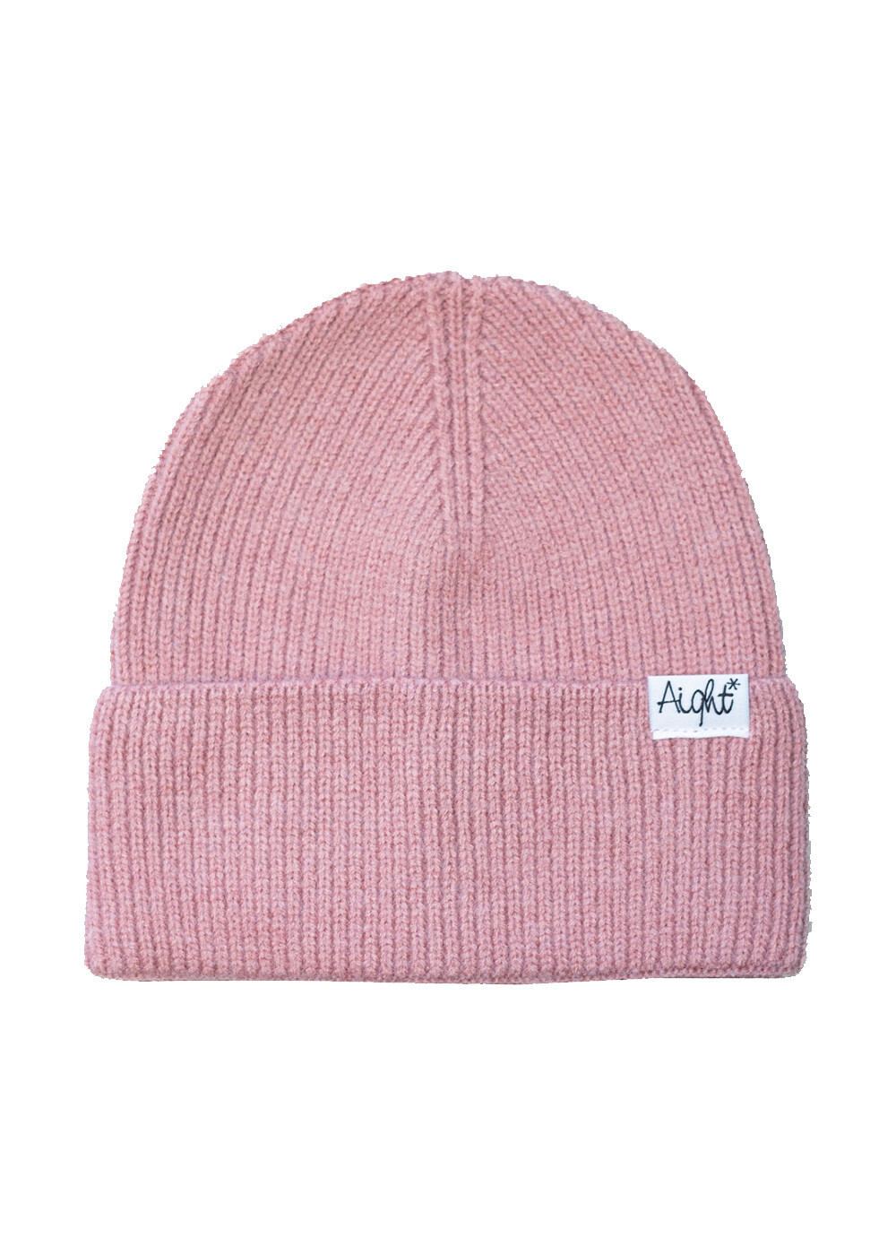 Aight* Knit Beanie - "OG" rose