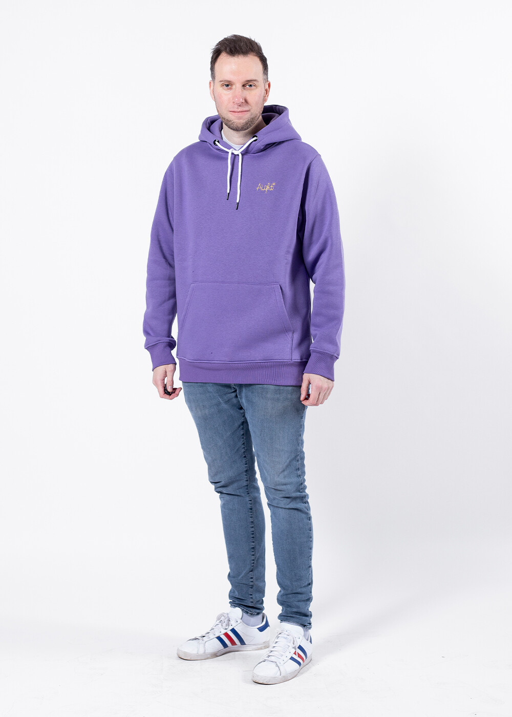 Aight* Hoodie - "OG Emb" purple